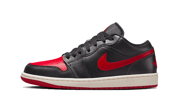 Nike Air Jordan 1 Low Bred Sail-Air Jordan-pikastore.cz