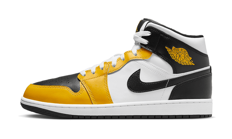 Nike Air Jordan 1 Mid GS Yellow Ochre-Air Jordan-pikastore.cz