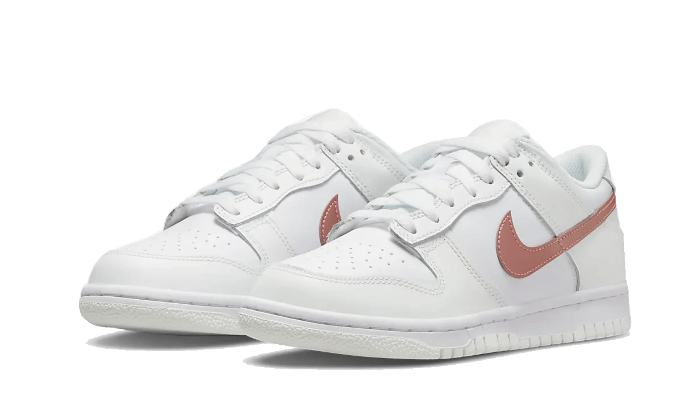 Nike Dunk Low White Pink (GS)-sneakers-Nike-pikastore.cz
