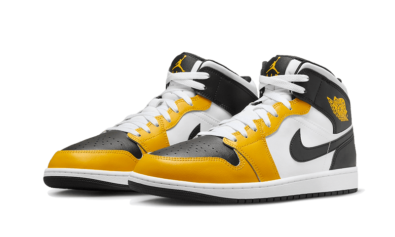 Nike Air Jordan 1 Mid GS Yellow Ochre-Air Jordan-pikastore.cz