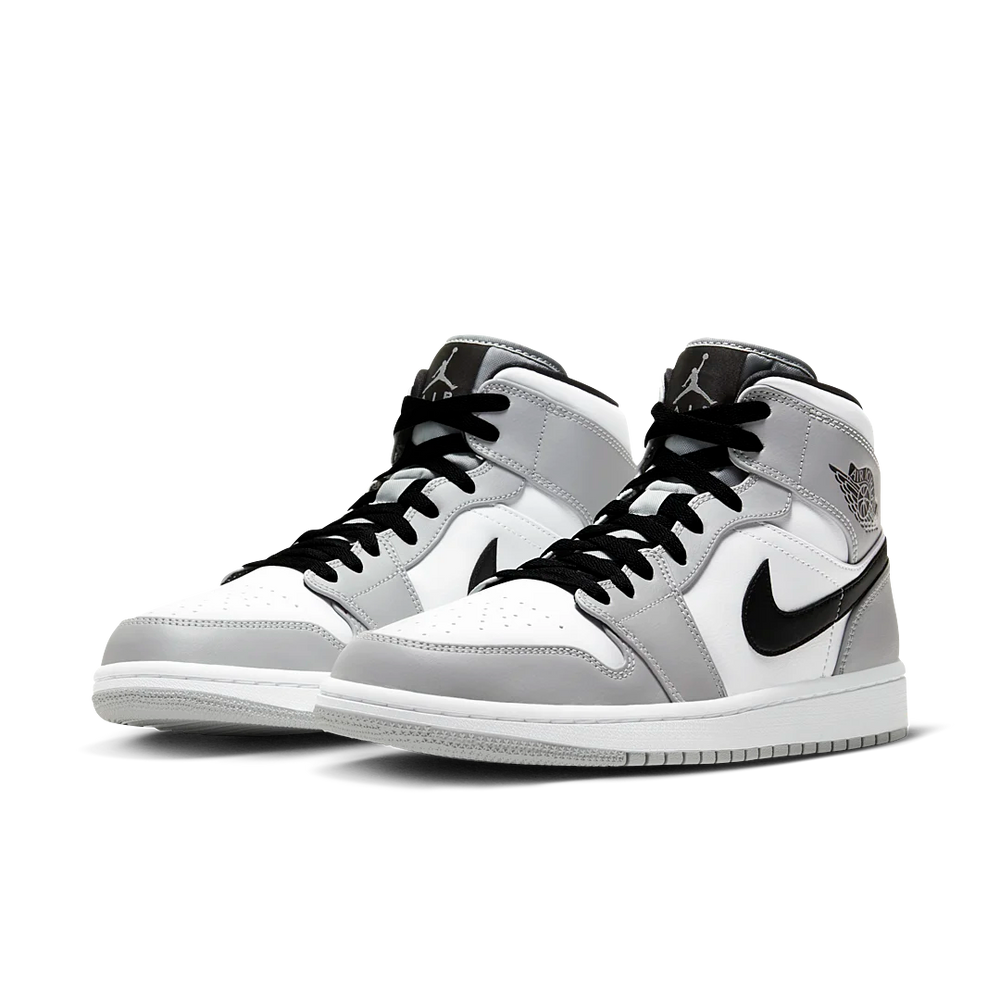 Nike Air Jordan 1 Mid GS Light Smoke Grey-Air Jordan-pikastore.cz