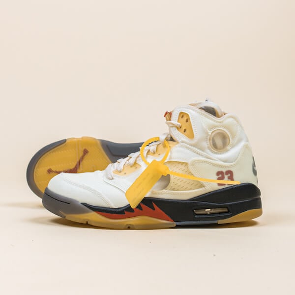Nike Air Jordan Off-White x 5 SP Sail-Air Jordan-pikastore.cz