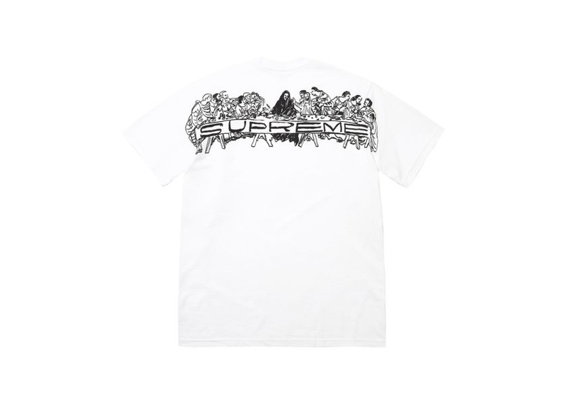 Supreme Supper Tee White
