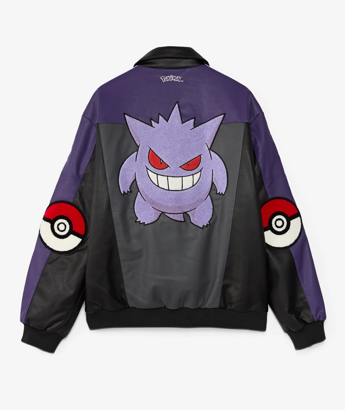 adidas x Pokémon 8 Ball Gengar Jacket Black/Violet – kurtka