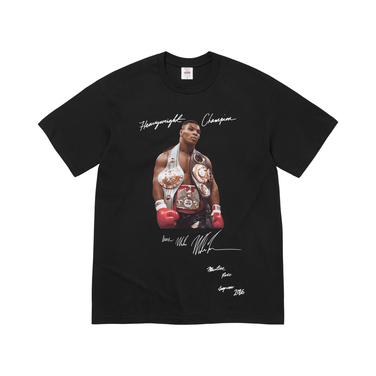 Supreme x Martine Rose Champion Tee Black – tričko