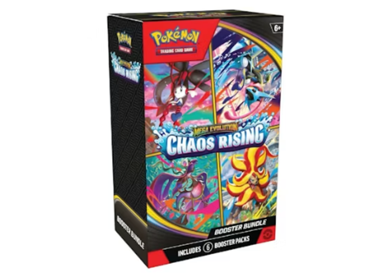 2026 Pokemon Mega Evolution Chaos Rising Booster Bundle
