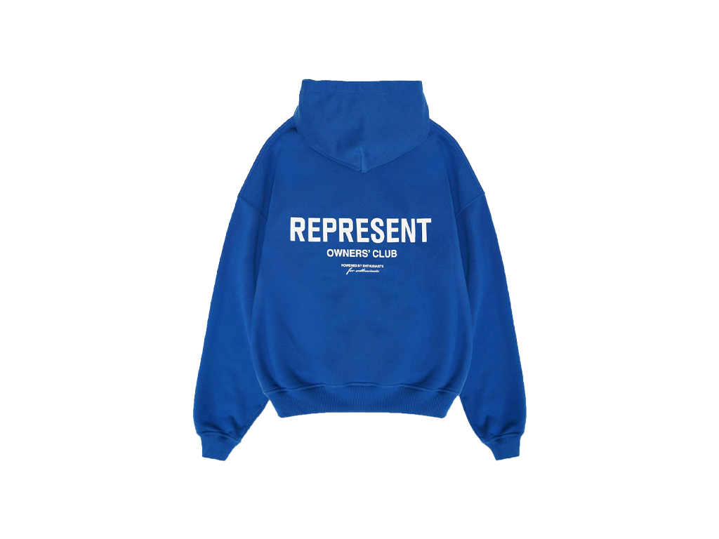 Represent Owners Club Hoodie Cobalt Blue-Represent-pikastore.cz