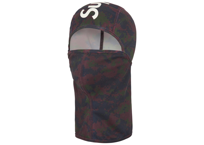 Supreme Heat Reactive Digi Camo Balaclava Black-Supreme-pikastore.cz