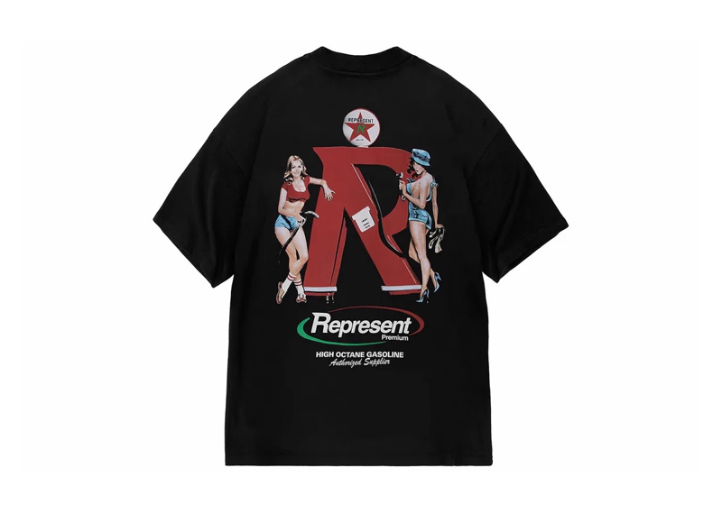 Represent Premium T-Shirt Off Black