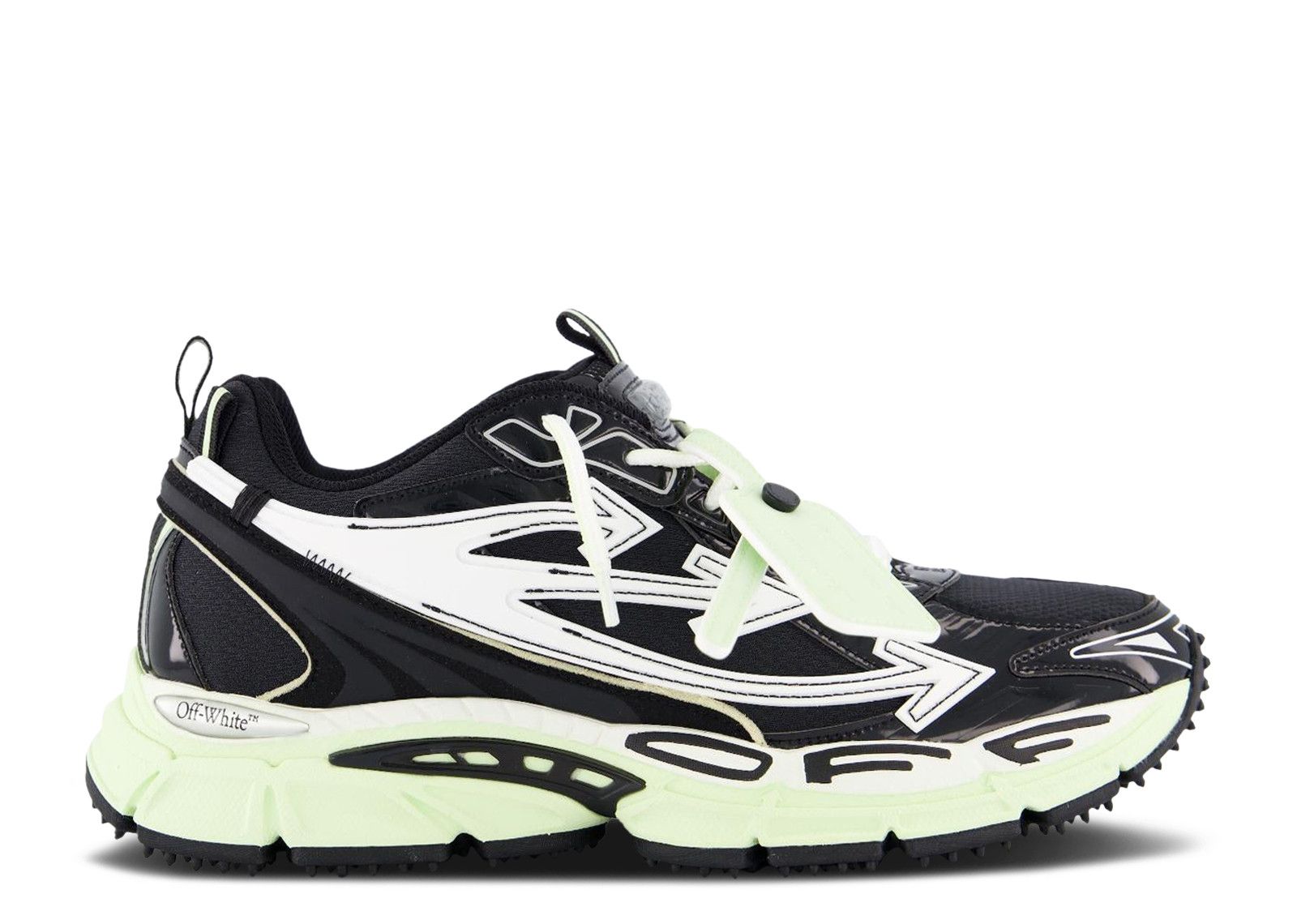 Off-White Be Right Back Black Lime