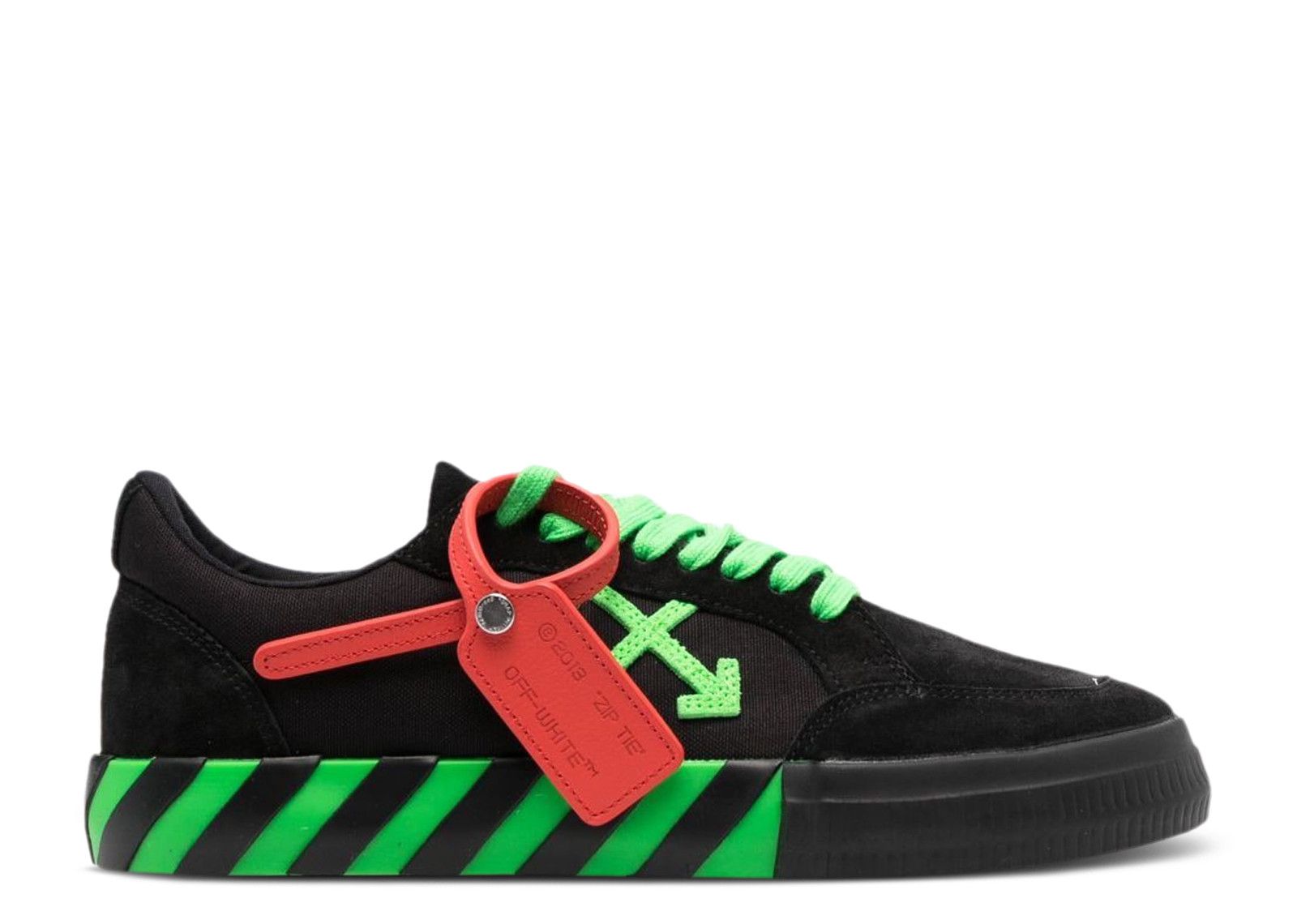 Off-White Vulc Sneaker Black Green