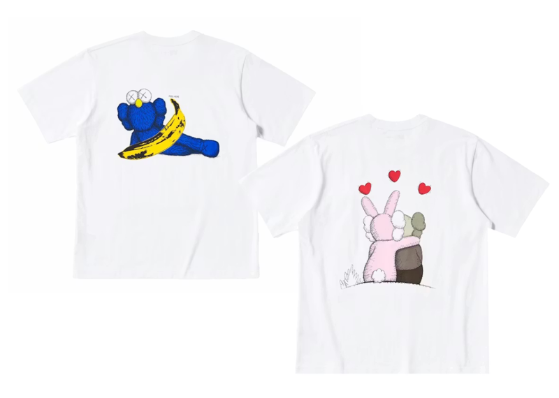 KAWS x Uniqlo Warhol UT Graphic 471321/476350 T-shirt Set White/White-Kaws-pikastore.cz