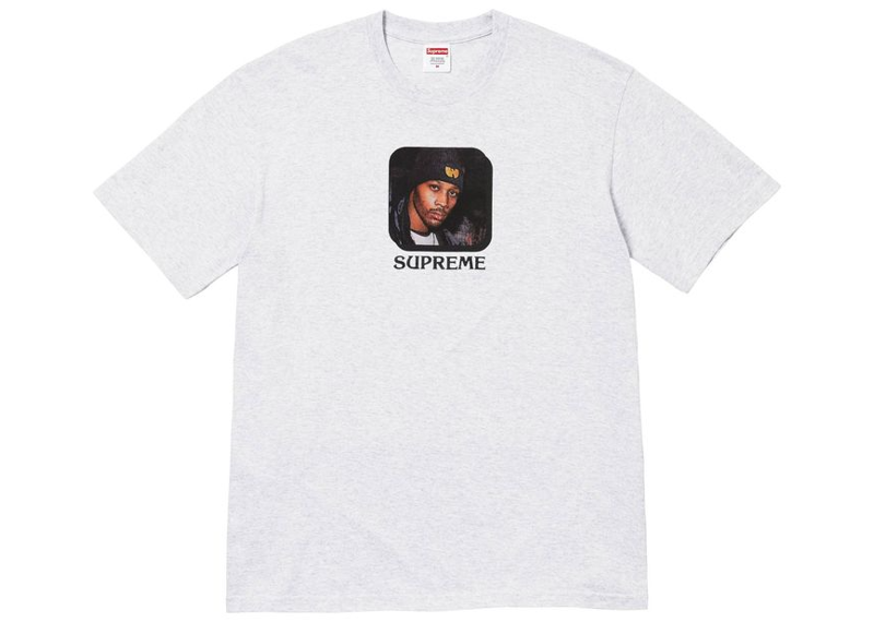 Supreme Wu-Tang Clan RZA Tee Ash Grey