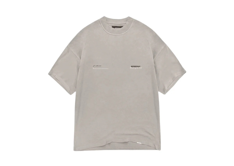 Represent Patron Of The Club T-shirt Mudstone