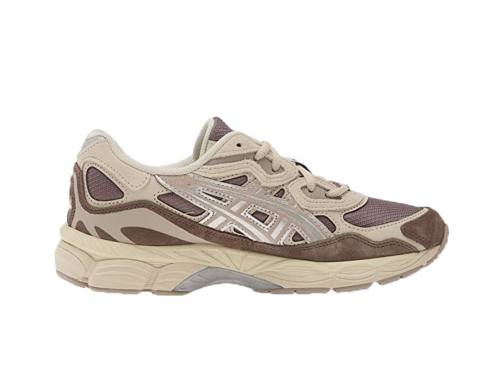 ASICS Gel-NYC Cocoa Powder Pure Silver – tenisky – fotka 3 z 5