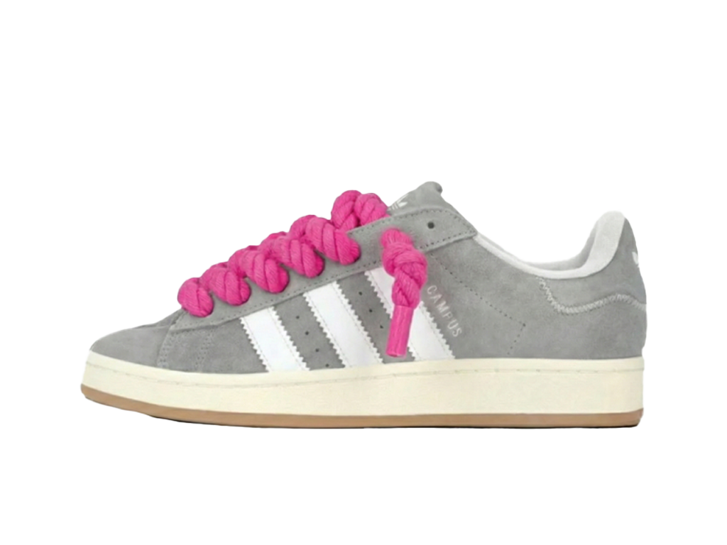 Adidas Campus 00s Grey Rope Laces Pink-Adidas-pikastore.cz