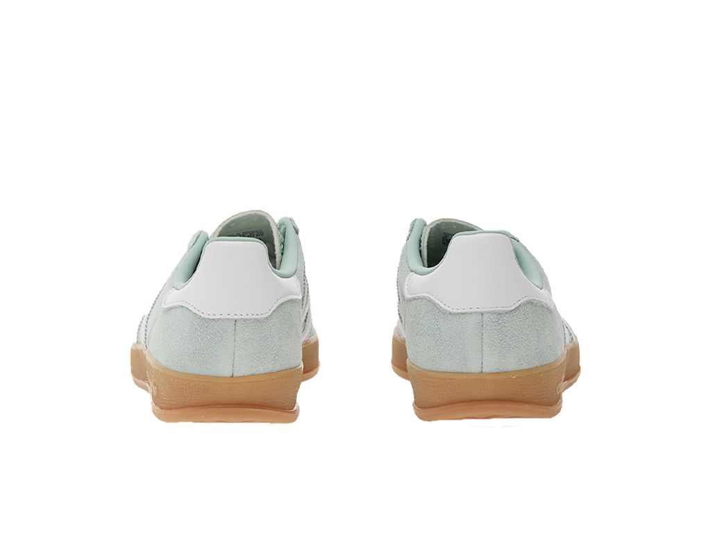 Adidas Gazelle Indoor Ash Green White (Womens)-Adidas-pikastore.cz