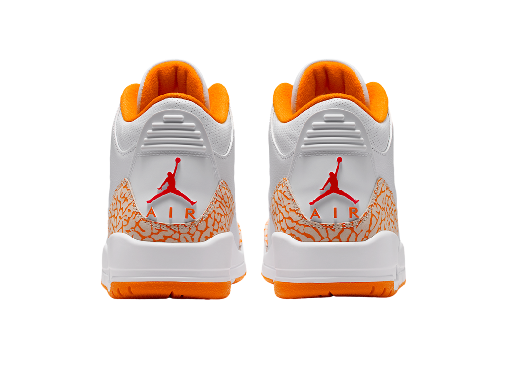 Air Jordan 3 Orange Citrus – tenisky – fotka 4 z 5