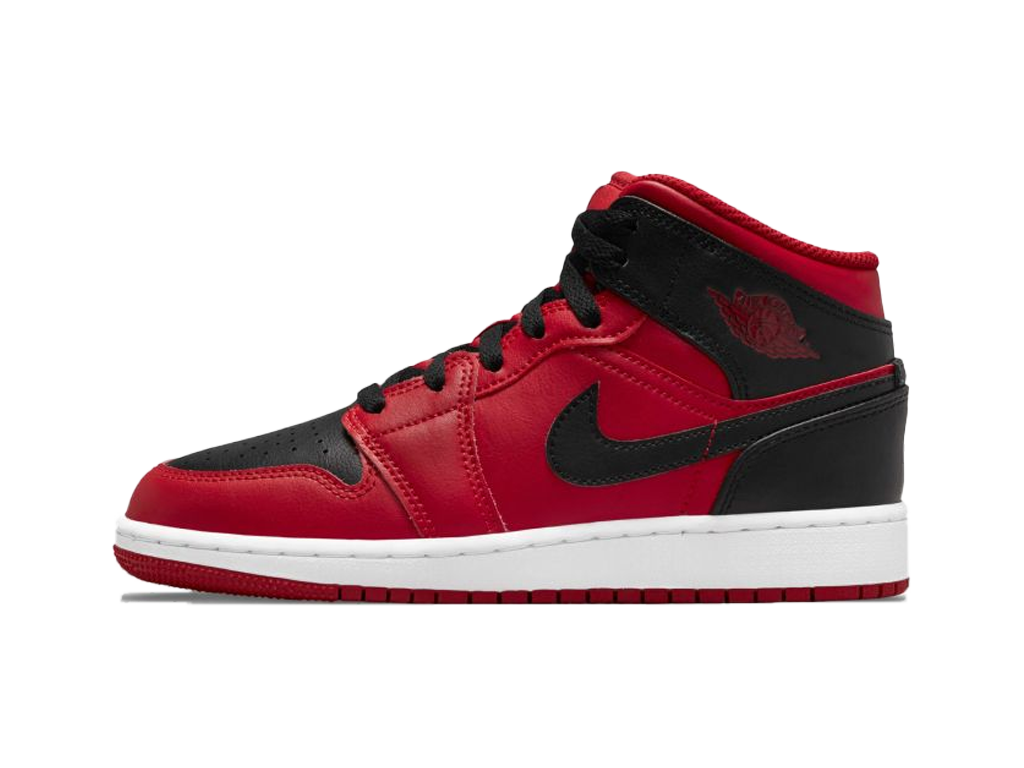 Air Jordan Jordan 1 Mid Reverse Bred (2021) (GS)-Air Jordan-pikastore.cz
