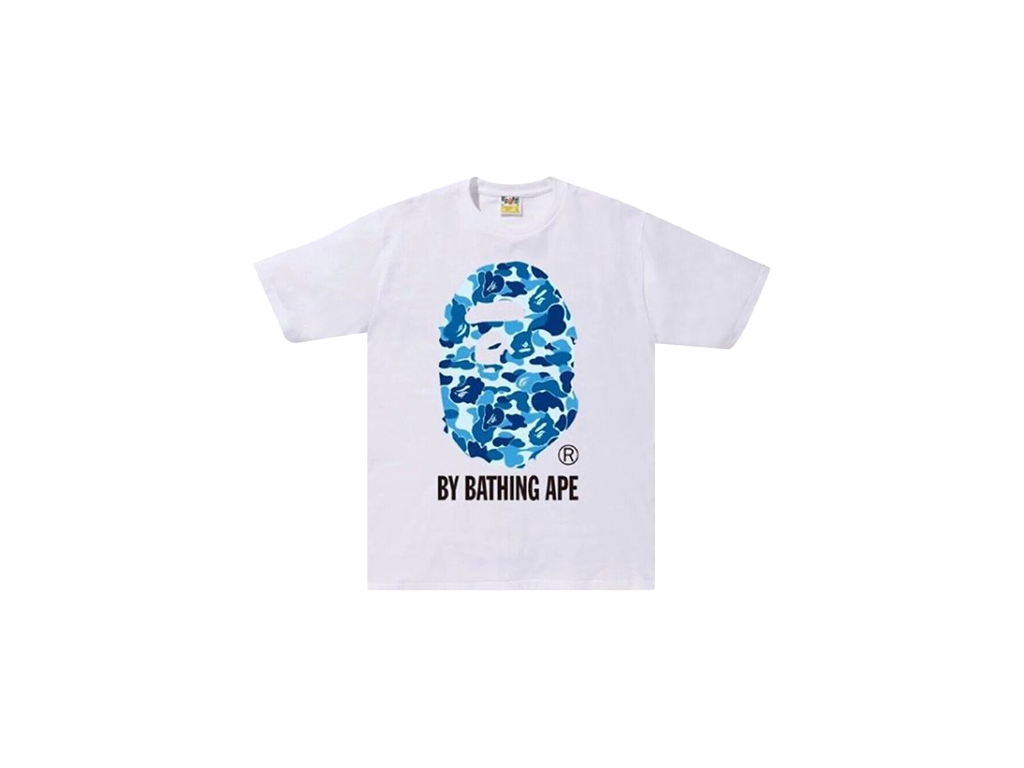 BAPE ABC Camo By Bathing Ape Tee (FW25) White/Blue