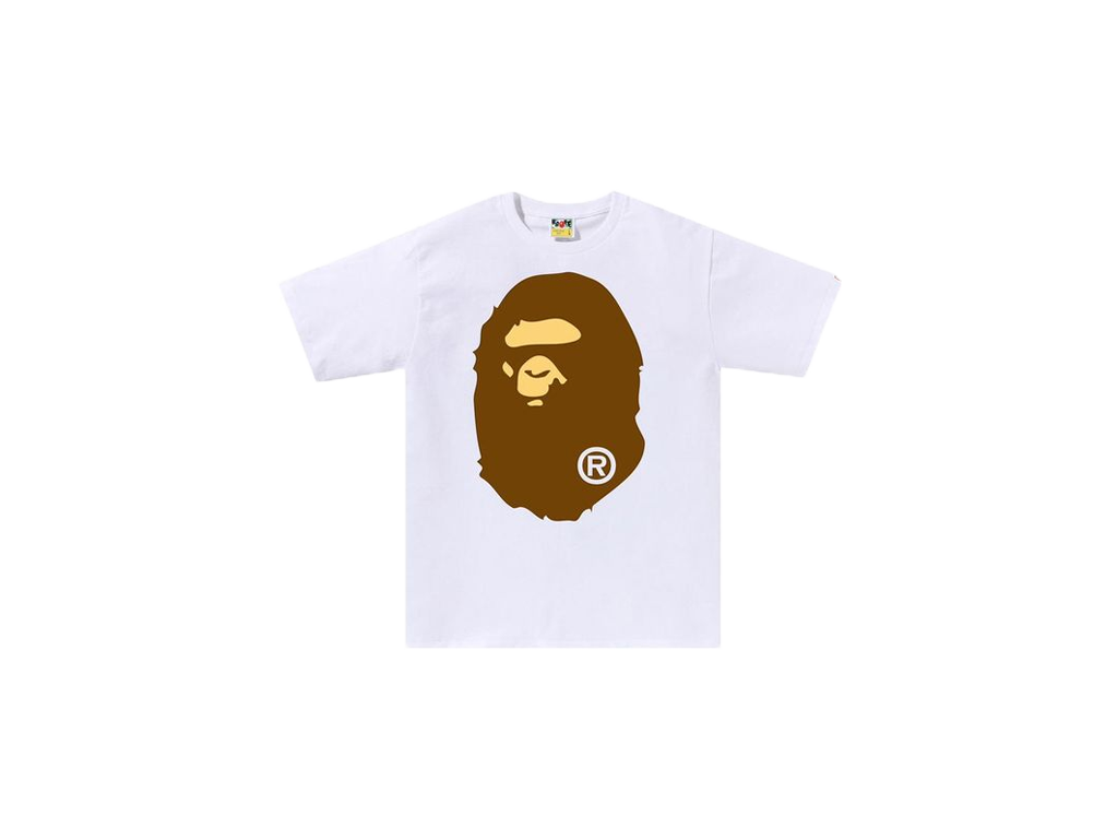 BAPE Big Ape Head Tee White