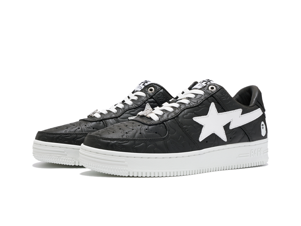 BAPE Wmns Bapesta #3 Line Camo Black-BAPE-pikastore.cz