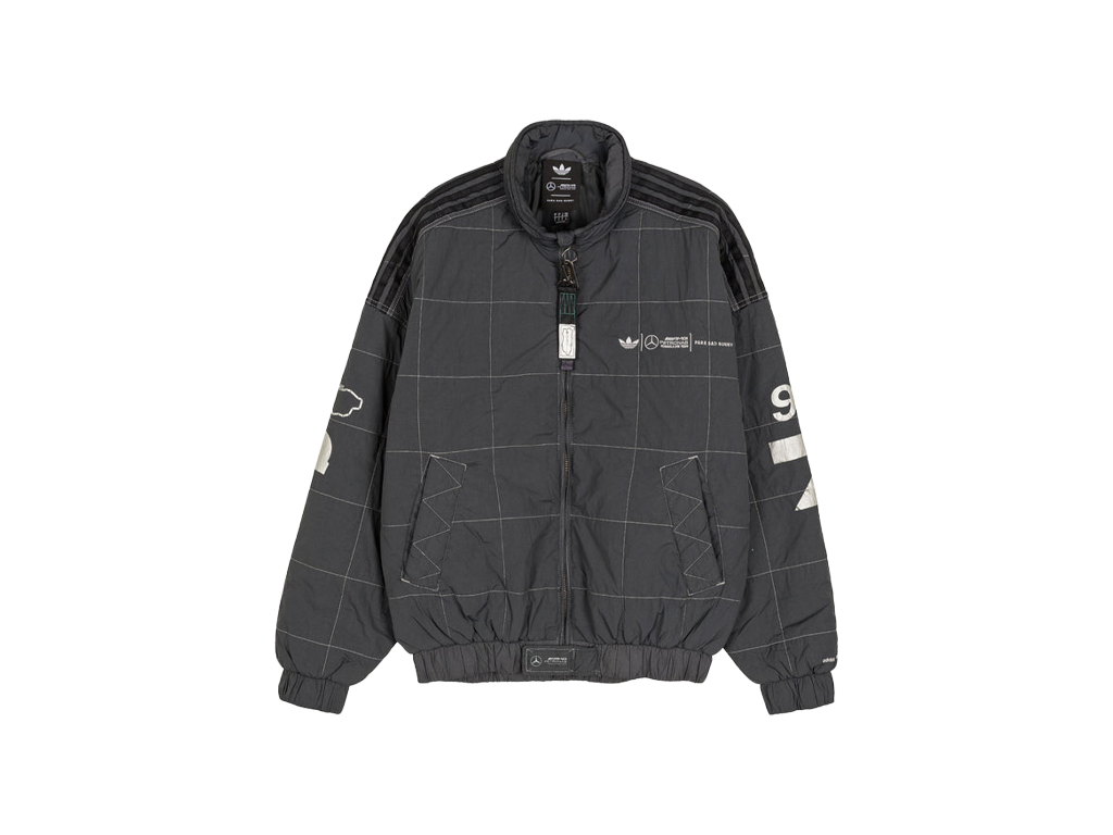 Bad Bunny x Mercedes AMG x adidas Racing Jacket Grey-Adidas-pikastore.cz