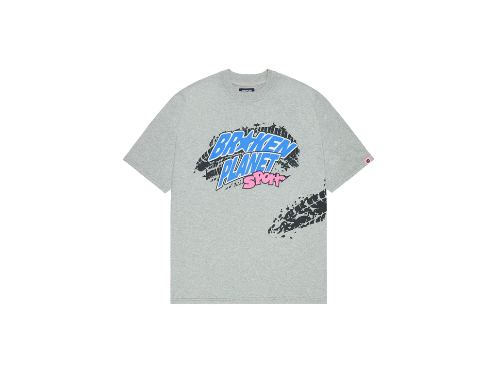 Broken Planet BP Sport T-Shirt Heather Gray
