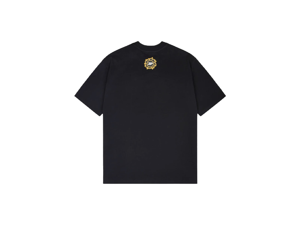 Broken Planet Crest T-Shirt Midnight Black