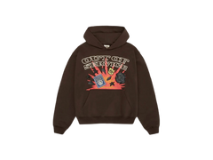 Broken Planet Out Of Service Hoodie Brown