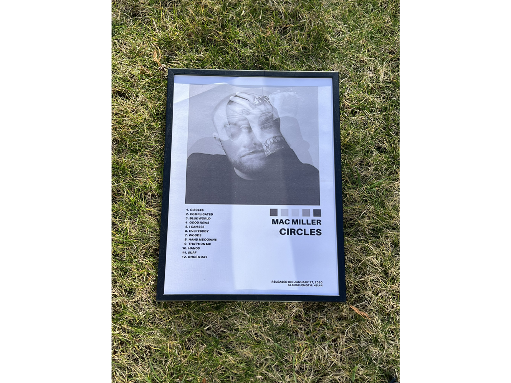 Circles, Mac Miller - A3 Album Print-Apparel & Accessories-Pikastore-pikastore.cz