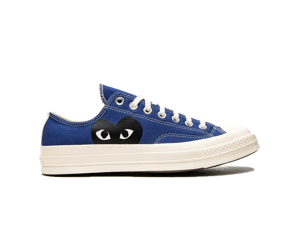 Comme des Garcons PLAY x Chuck 70 Low Blue Quartz-Converse-pikastore.cz