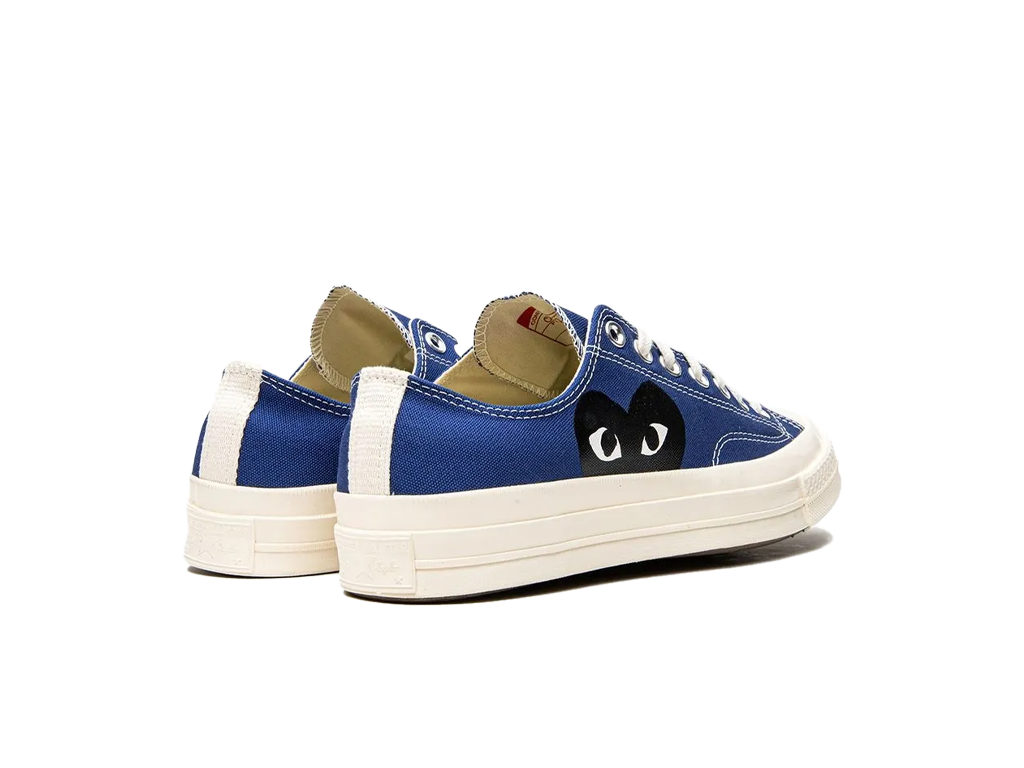Comme des Garcons PLAY x Chuck 70 Low Blue Quartz-Converse-pikastore.cz