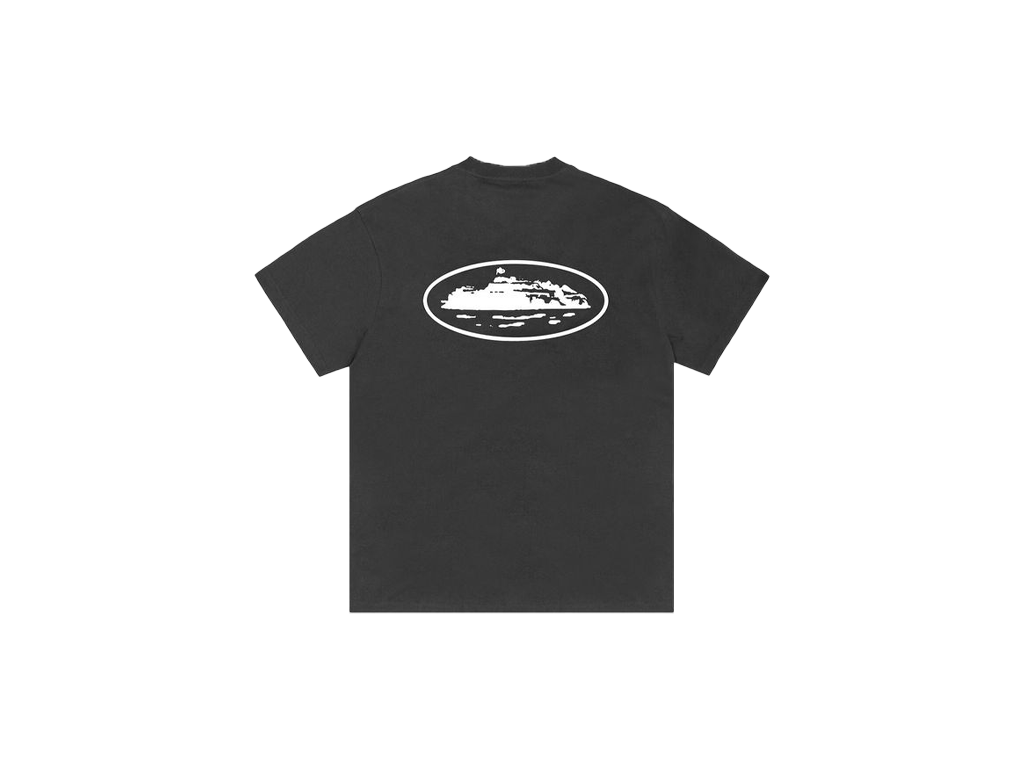 Corteiz OG Island Tee Black-Corteiz-pikastore.cz