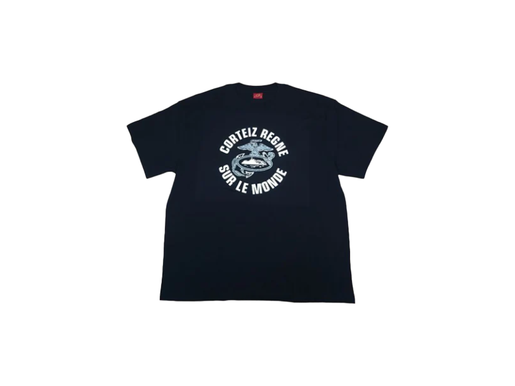 Corteiz Tee Noir Regne sur le monde-Corteiz-pikastore.cz