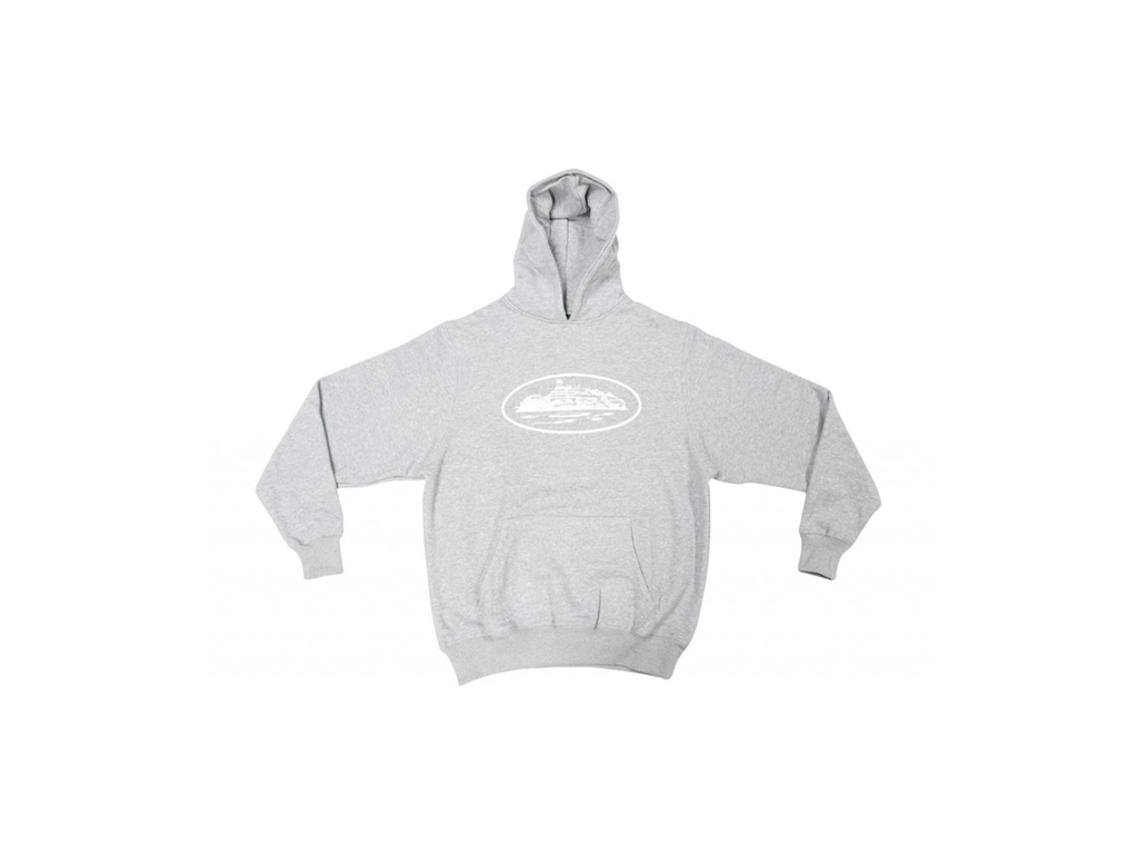 Corteiz Og Alcatraz Hoodie Grey-Corteiz-pikastore.cz