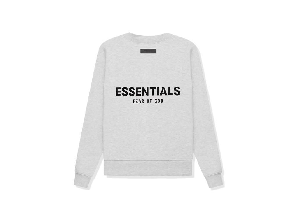 Fear of God Essentials Crewneck S22 Light Oatmeal - PIKASTORE-Fear of God-pikastore.cz