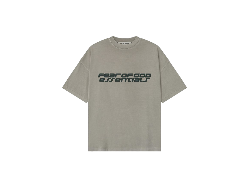 Fear of God Essentials 90s Short-Sleeve Tee Smoke Grey-Fear of God-pikastore.cz