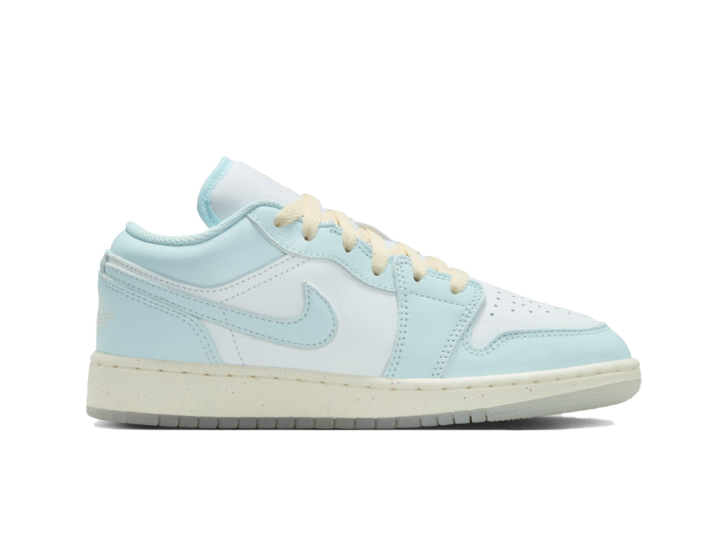 Jordan 1 Low SE Glacier Blue Summit White GS-Nike-pikastore.cz