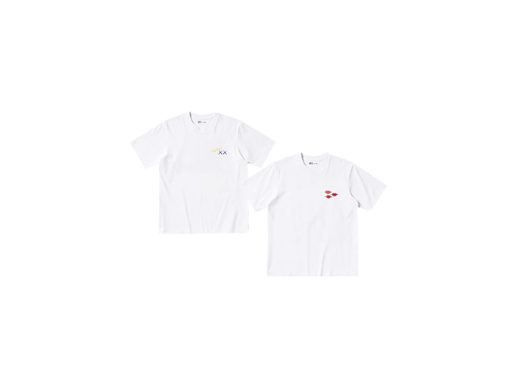 Kaws x Uniqlo Warhol UT Graphic 471321/476350 T-shirt Set White/White-Kaws-pikastore.cz