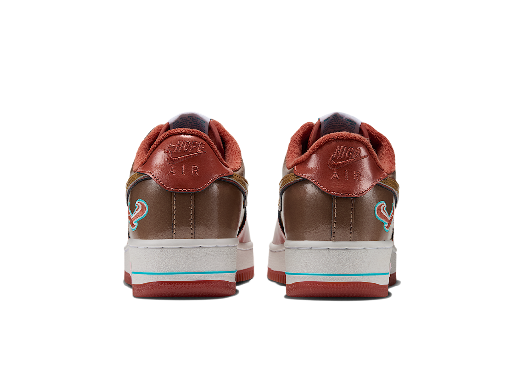 NIGO x J-Hope x Nike Air Force 1 01 Burnt Sunrise – sneakers – foto 4 di 5