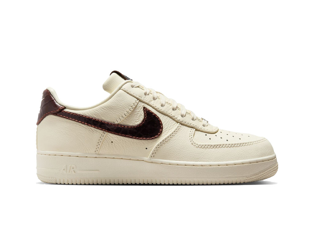 Nike Air Force 1 Low 07 Soft Pearl Brown Croc-Nike-pikastore.cz
