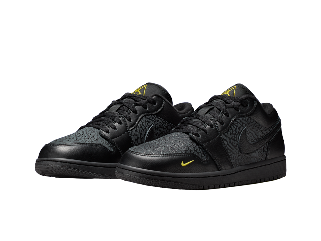 Nike Air Jordan 1 Low SE Black Anthracite Tour Yellow-Nike-pikastore.cz