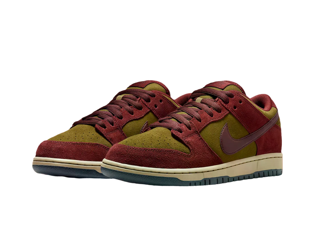 Nike Dunk Low SB Dark Team Red Olive Flak-Nike-pikastore.cz