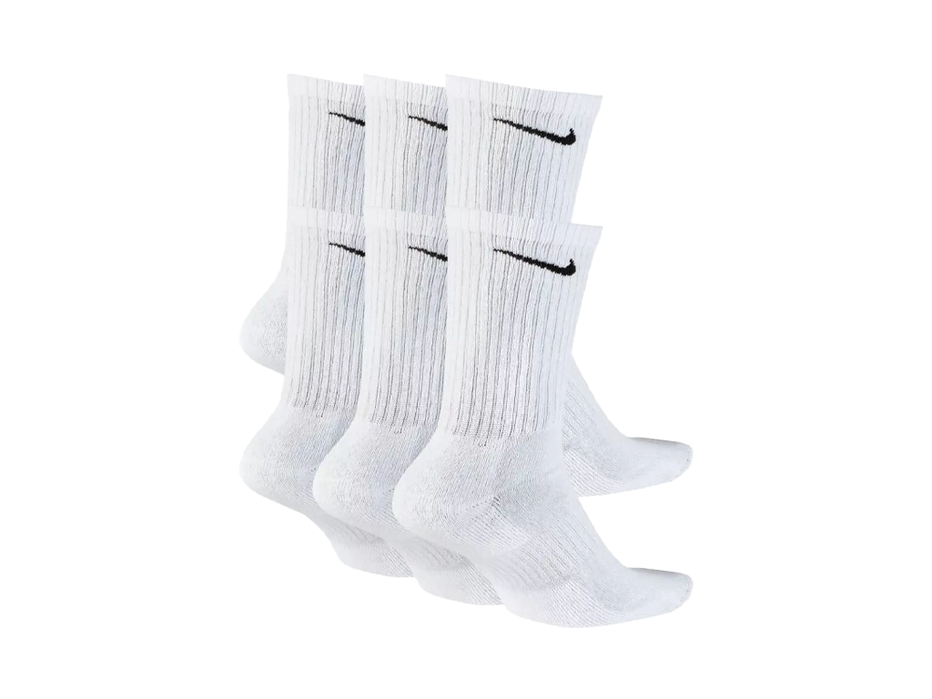Nike Six Pack White Socks-Apparel & Accessories-Pikastore-pikastore.cz