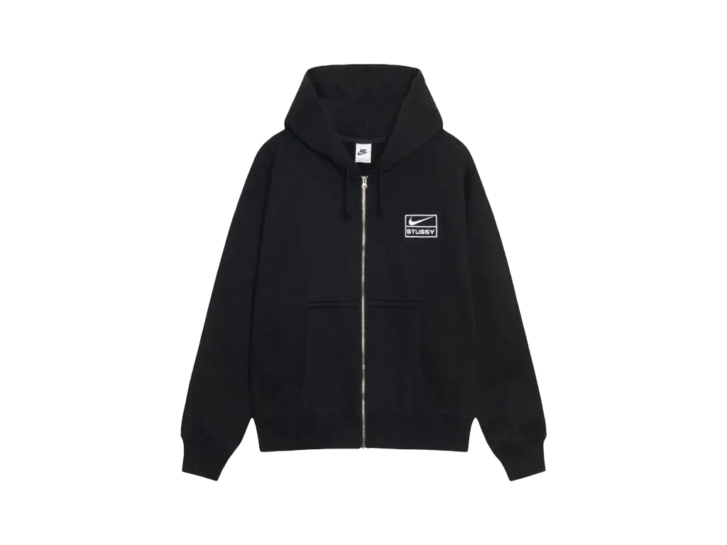 Nike Stussy x Stone Washed Fleece Zip Hoodie (FW25)