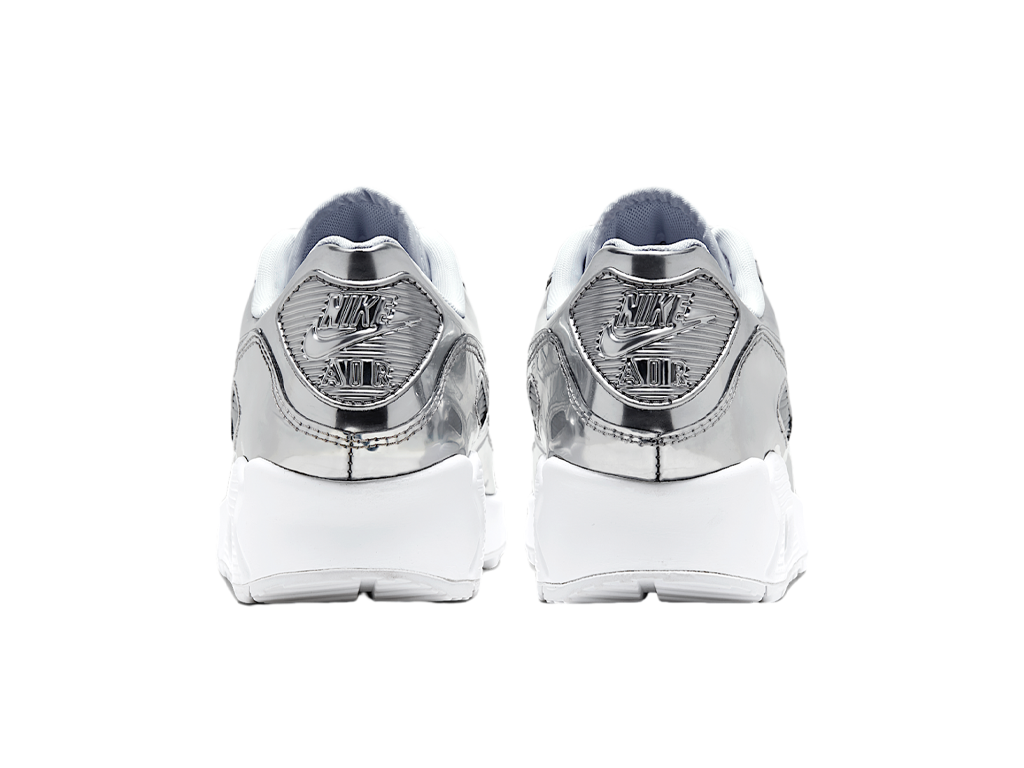 Nike Wmns Air Max 90 Metallic Pack - Chrome – tenisky – fotka 4 z 5