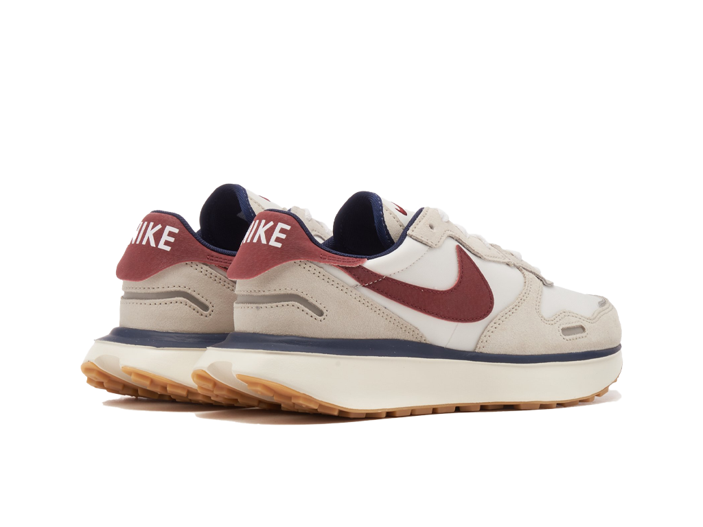 Nike Wmns Phoenix Waffle Light Bone Team Red-Nike-pikastore.cz