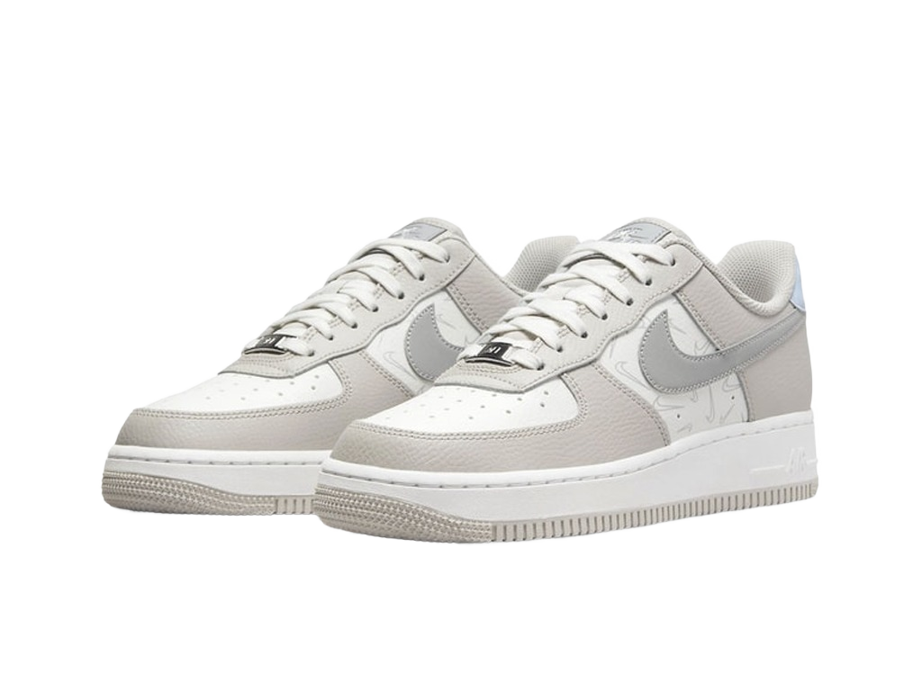 Nike Air Force 1 Low '07 Reflective Mini Swoosh Grey (Women's)-sneakers-Nike-pikastore.cz