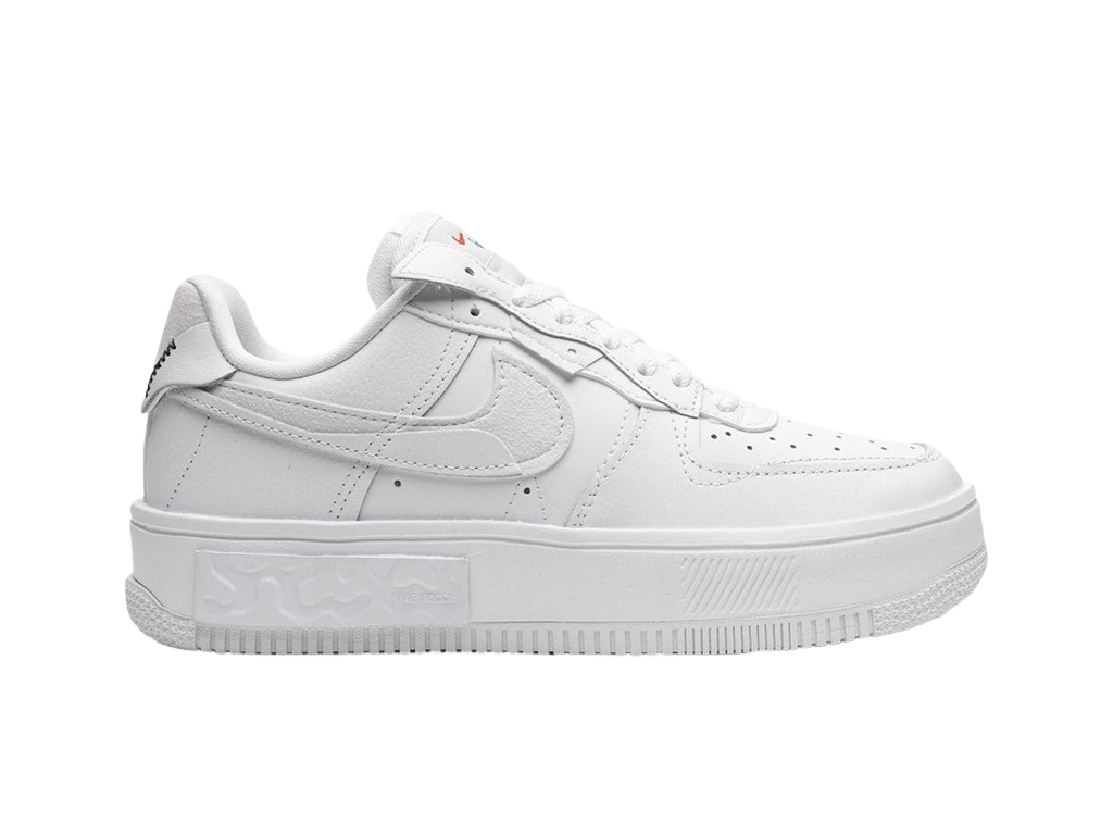 Nike Air Force 1 Low Fontanka Triple White Multi Color Swoosh (Women's)-sneakers-Nike-pikastore.cz